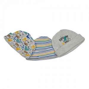 Cangaroo Βρεφικά Καπελάκια Σετ 3 τεμαχίων Kay - Blue (3800146265519) Cangaroo Βρεφικά Καπελάκια Σετ 3 τεμαχίων Kay - Blue (3800146265519)