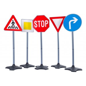 Οδικά Σήματα Κυκλοφορίας W΄Toy (38307)