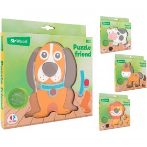 Ξύλινο Puzzle 7pcs  Με Ζωάκια Legnoland (39997) Ξύλινο Puzzle 7pcs  Με Ζωάκια Legnoland (39997)