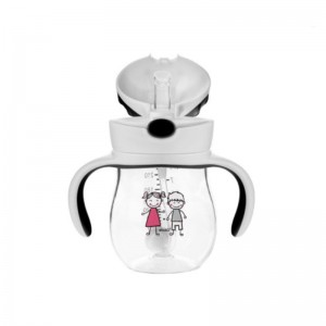 Akuku Εκπαιδευτικό Ποτηράκι με Καλαμάκι και Βαρίδι 250ml Black (A0034) Akuku Εκπαιδευτικό Ποτηράκι με Καλαμάκι και Βαρίδι 250ml Black (A0034)