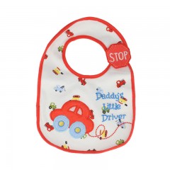 Akuku Μικρή σαλιάρα με velcro Αυτοκινητάκι (A0262) Akuku Μικρή σαλιάρα με velcro Αυτοκινητάκι (A0262)