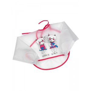 Σαλιάρα Fashy Little Stars με μανίκια Γατάκια (FS17018 43) Σαλιάρα Fashy Little Stars με μανίκια Γατάκια (FS17018 43)