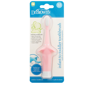Dr. Brown's Toothbrush Βρεφική Οδοντόβουρτσα Ελεφαντάκι 0-3 ετών-Ροζ (HG013) Dr. Brown's Toothbrush Βρεφική Οδοντόβουρτσα Ελεφαντάκι 0-3 ετών-Ροζ (HG013)