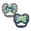 Dr Brown's Πιπίλα Σιλικόνης Advantage Νυχτός Επίπεδο 1 (0-6m) - Μπλε (PA12004)