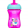 Chicco Εκπαιδευτικό κύπελλο Advanced Cup 12m+ Pink 266ml (06941P)