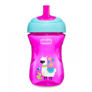 Chicco Εκπαιδευτικό κύπελλο Advanced Cup 12m+ Pink 266ml (06941P)