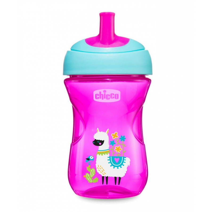 Chicco Εκπαιδευτικό κύπελλο Advanced Cup 12m+ Pink 266ml (06941P)