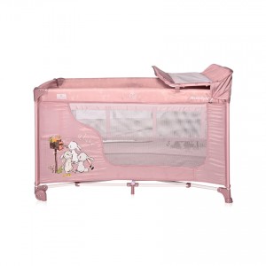 Lorelli Bertoni Παρκοκρέβατο Moonlight 2 Επιπέδων Beige Rose Rabbits (10080412153) Lorelli Bertoni Παρκοκρέβατο Moonlight 2 Επιπέδων Beige Rose Rabbits (10080412153)