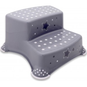 Lorelli Bertoni Διπλό Βοηθητικό Σκαλοπάτι Stars Grey (10130670130) Lorelli Bertoni Διπλό Βοηθητικό Σκαλοπάτι Stars Grey (10130670130)