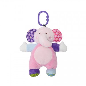 Lorelli Bertoni Κρεμαστό Λούτρινο Ζωάκι Elephant Pink (10191380005)
