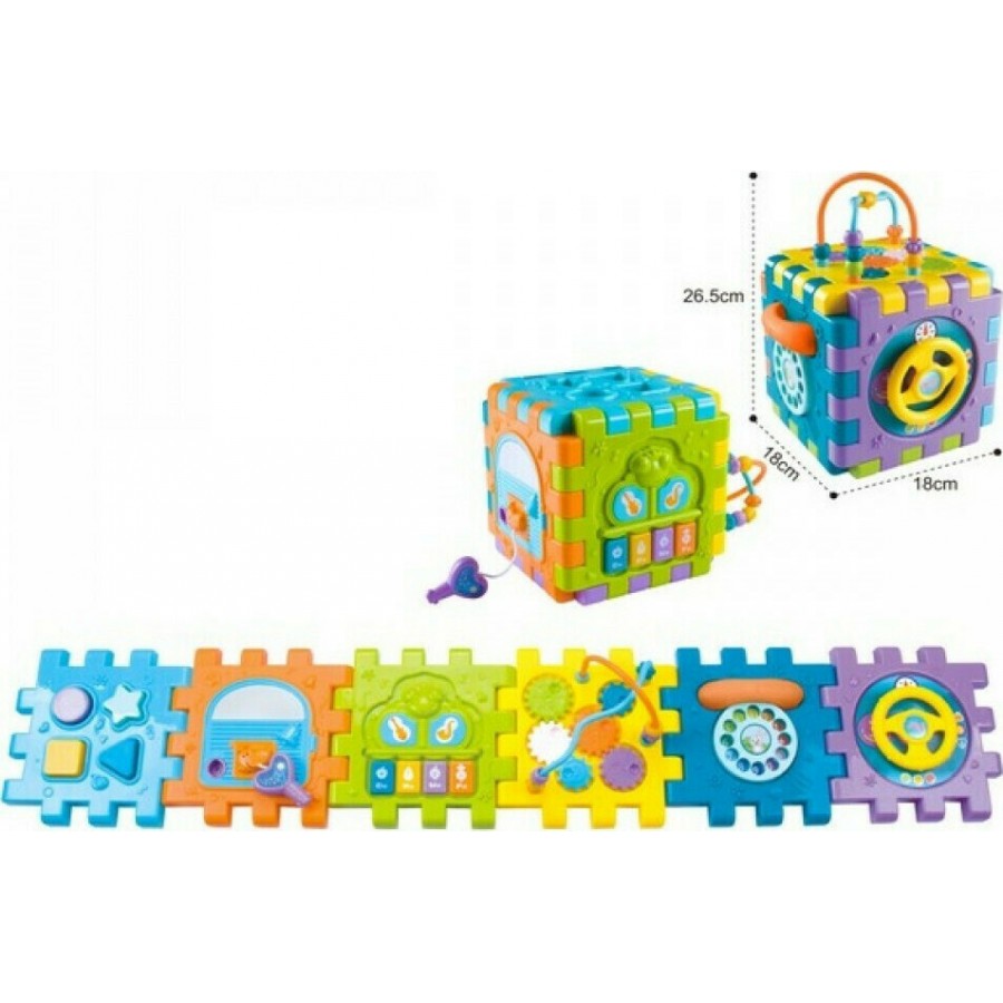 Lorelli Παιχνίδι Δραστηριοτήτων Activity Cube 6 Face (1019146)