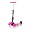 Lorelli Bertoni Scooter Smart Plus Pink Flowers Με χειρολαβή Γονέα (10390030016)