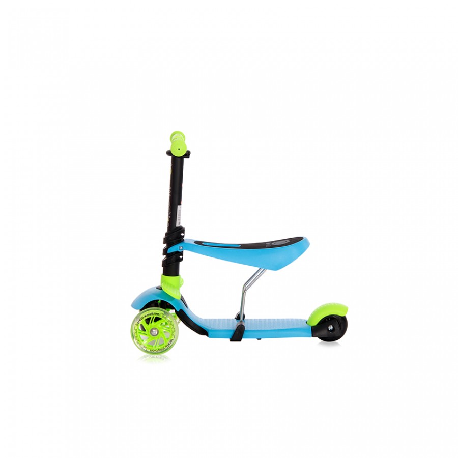 Lorelli Bertoni Scooter Smart Plus Blue & Green Με χειρολαβή Γονέα (10390030020)