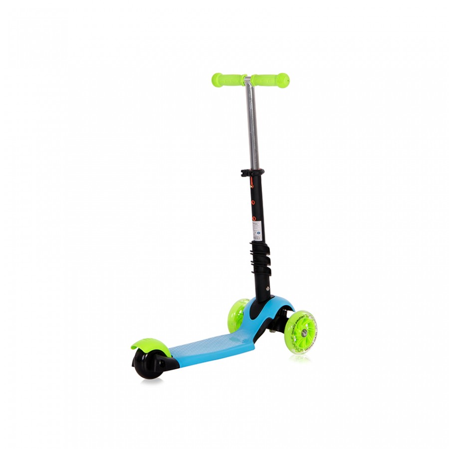 Lorelli Bertoni Scooter Smart Plus Blue & Green Με χειρολαβή Γονέα (10390030020)