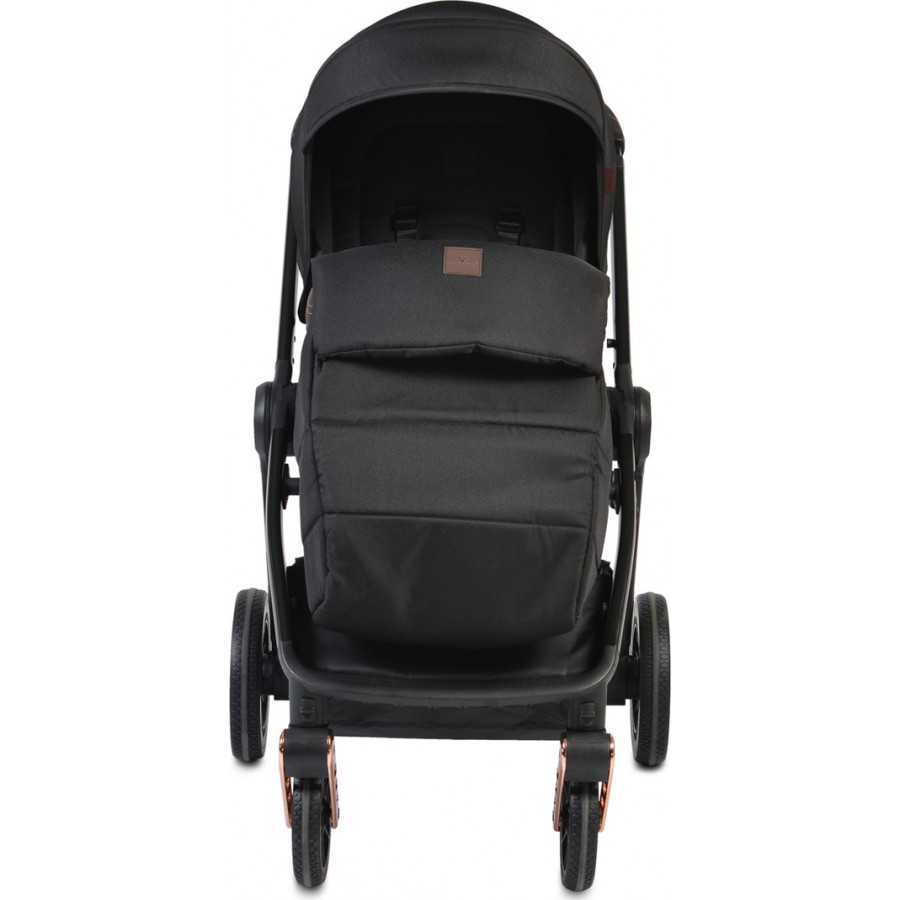 Cangaroo Καρότσι  3 σε 1 Macan Black με Car Seat I-size (3800146235291)