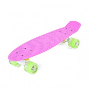 Byox Skateboard Spice LED 22" Pink ( 108541) Byox Skateboard Spice LED 22" Pink ( 108541)