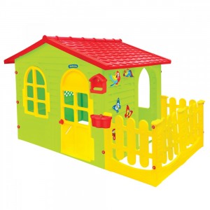 Mochtoys ΜεγάλοΠαιδικό Σπίτι Με Φράχτη 12243 (5907442122435) Mochtoys ΜεγάλοΠαιδικό Σπίτι Με Φράχτη 12243 (5907442122435)