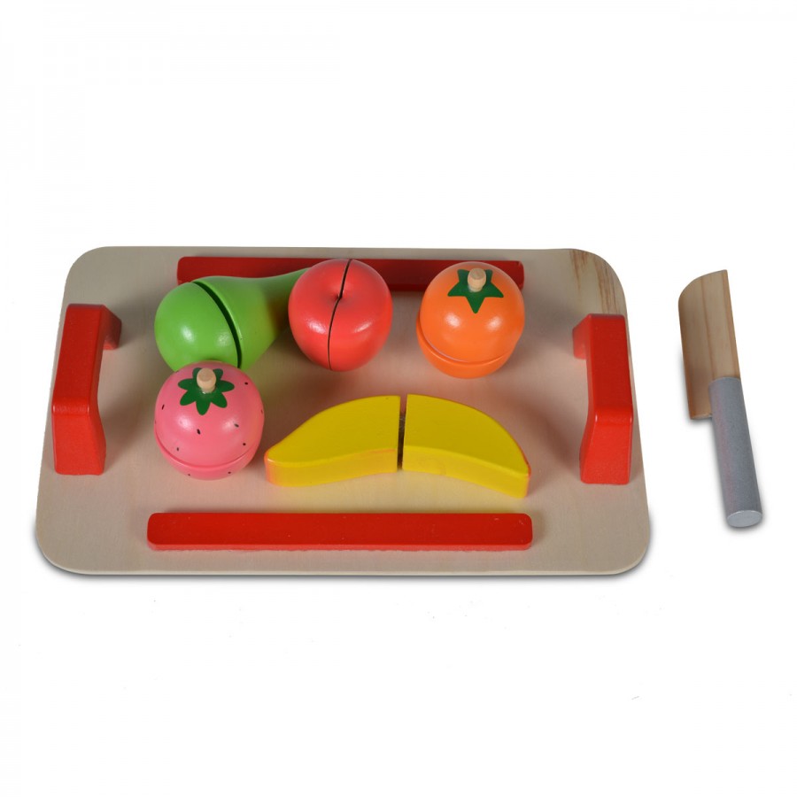Wooden chopping board fruits set (4306)