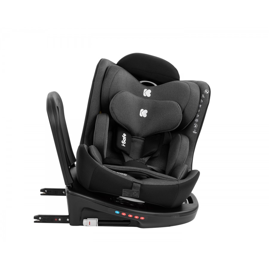 Kikka Boo Καθισματάκι Αυτοκινήτου I-Safe 40-150cm Dark Grey Με Isofix (31002100001) Kikka Boo Καθισματάκι Αυτοκινήτου I-Safe 40-150cm Dark Grey Με Isofix (31002100001)