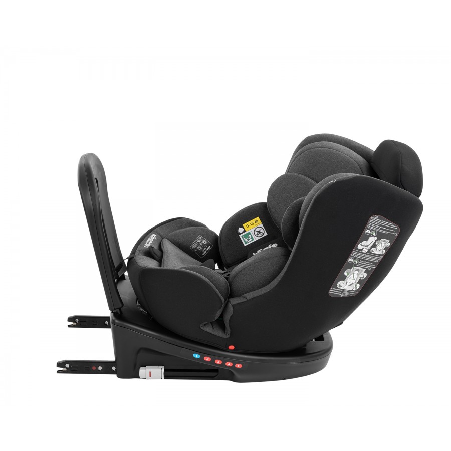 Kikka Boo Καθισματάκι Αυτοκινήτου I-Safe 40-150cm Dark Grey Με Isofix (31002100001) Kikka Boo Καθισματάκι Αυτοκινήτου I-Safe 40-150cm Dark Grey Με Isofix (31002100001)