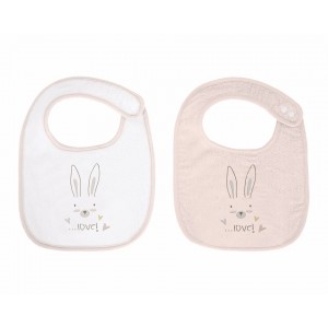 Kikkaboo Σετ 2 τεμ Σαλιάρες Rabbits in Love (31104010040) Kikkaboo Σετ 2 τεμ Σαλιάρες Rabbits in Love (31104010040)