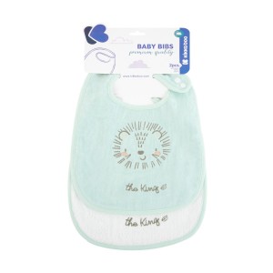 Kikkaboo Σετ 2 τεμ Σαλιάρες Jungle King (31104010053) Kikkaboo Σετ 2 τεμ Σαλιάρες Jungle King (31104010053)