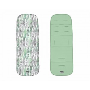 Kikka Boo Κάλυμμα Καροτσιού - Leaves Mint (31108040086)