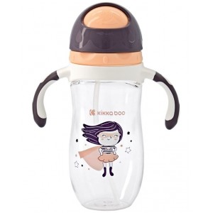 KikkaBoo Κύπελλο με Καλαμάκι Tritan Sippy cup with a straw 300ml Supergirl (31302020062) KikkaBoo Κύπελλο με Καλαμάκι Tritan Sippy cup with a straw 300ml Supergirl (31302020062)