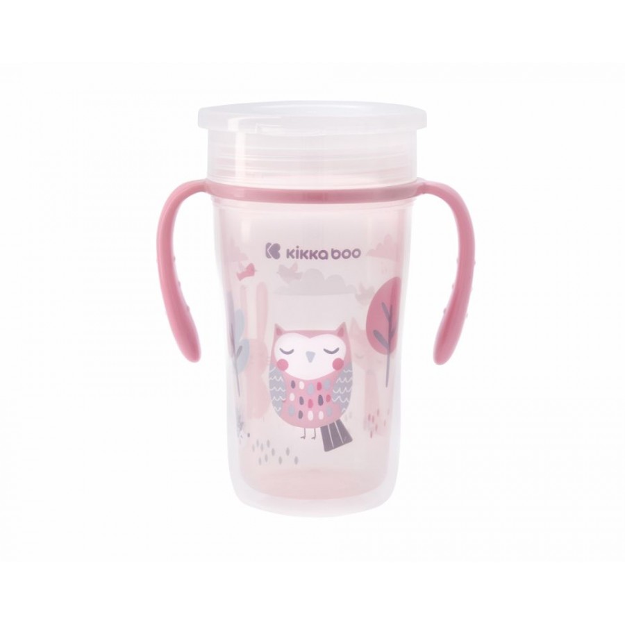 Kikkaboo Εκπαιδευτικό Κύπελο  Sippy Cup 360 μοιρών Owl (31302030050)