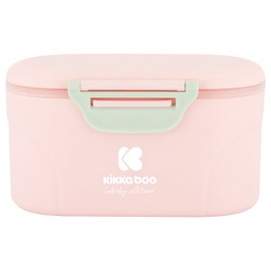 Kikka Boo Δοχείο Σκόνης Γάλακτος με Κουτάλι 130g Pink (31302040059)