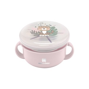Kikka Boo Παιδικό Μπολ Φαγητού από Σιλικόνη Savanna Pink (31302040129) Kikka Boo Παιδικό Μπολ Φαγητού από Σιλικόνη Savanna Pink (31302040129)
