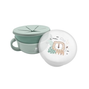 Kikka Boo Παιδικό Μπωλ Φαγητού από Σιλικόνη Savanna Mint (31302040130) Kikka Boo Παιδικό Μπωλ Φαγητού από Σιλικόνη Savanna Mint (31302040130)