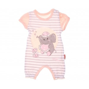 Βρεφικό Ολόσωμο Καλοκαιρινό Φορμάκι Little Elephant (31381)