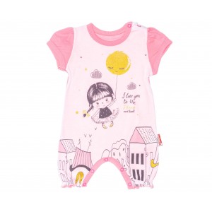 Βρεφικό Ολόσωμο Καλοκαιρινό Φορμάκι I love you to the moon and back (31385) Βρεφικό Ολόσωμο Καλοκαιρινό Φορμάκι I love you to the moon and back (31385)