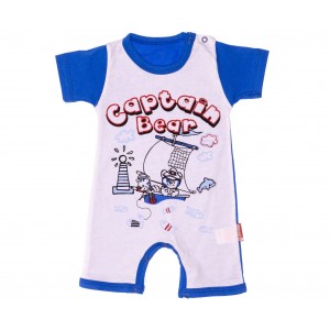 Βρεφικό Ολόσωμο Καλοκαιρινό Φορμάκι  Captian Bear (31386) Βρεφικό Ολόσωμο Καλοκαιρινό Φορμάκι  Captian Bear (31386)