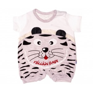 Βρεφικό Ολόσωμο Καλοκαιρινό Φορμάκι  Lion Beige (31400) Βρεφικό Ολόσωμο Καλοκαιρινό Φορμάκι  Lion Beige (31400)