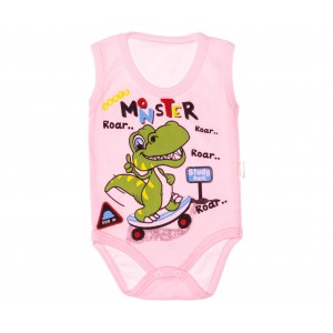 Βρεφικό Ζιπουνάκι  Αμάνικο Roar Monster (31434) Βρεφικό Ζιπουνάκι  Αμάνικο Roar Monster (31434)