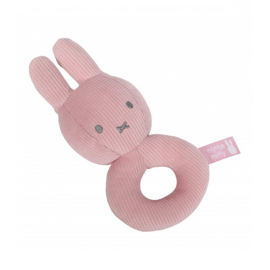 Υφασμάτινη Κουδουνίστρα Miffy Pink (47-3611)