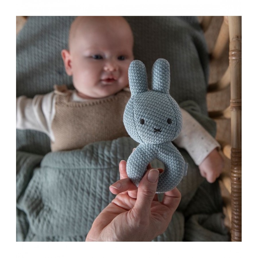 Υφασμάτινη Κουδουνίστρα Miffy Mint (47-3659)