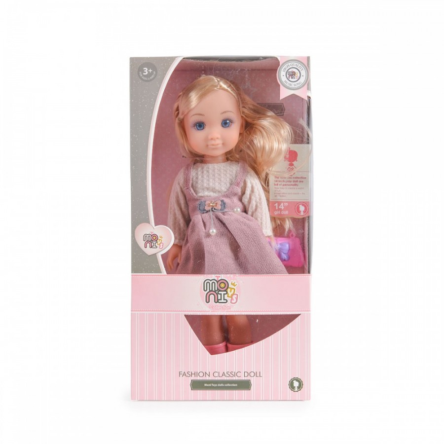 Moni Toys Κούκλα 36cm Doll 9652 (380014622201)