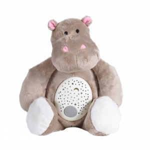 Moni Λούτρινο Hippo  με Φώτα και Μελωδίες Beige (K999-312) Moni Λούτρινο Hippo  με Φώτα και Μελωδίες Beige (K999-312)