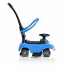 Περπατούρα Αυτοκινητάκι Με λαβή Γονέα Ride On Rider 2 in 1 Blue (3800146230845)