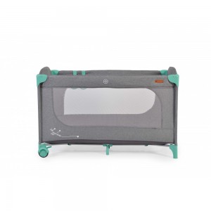 Cangaroo Παρκοκρέβατο  1 επιπέδου Skyglow Mint (3800146248925) Cangaroo Παρκοκρέβατο  1 επιπέδου Skyglow Mint (3800146248925)