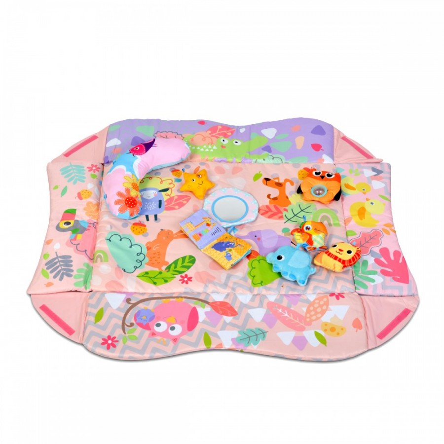 Cangaroo Γυμναστήριο Play Mat Oasis pink (3800146265342)