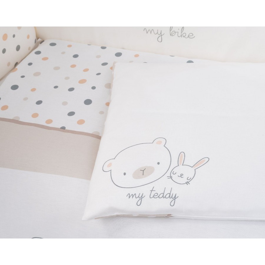 Kikka Boo Σετ Προίκας Μωρού 6 τεμαχίων 70/140 My Teddy (41101060095)