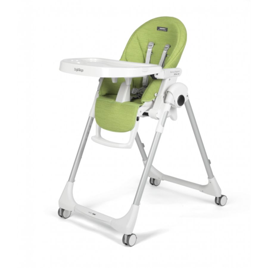 Peg Perego Καρέκλα Φαγητού Prima Pappa Follow Me Wonder Green (4132WD24) + Δώρο μπάρα παιχνιδιών