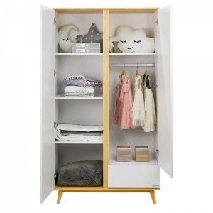 Bebe Stars Ντουλάπα δίφυλλη Cappuccino (460-22) Bebe Stars Ντουλάπα δίφυλλη Cappuccino (460-22)