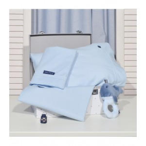 Nautica Σετ Βρεφικά Σεντόνια Κούνιας 3 Τεμ σε χρώμα Σιελ (49-9706/101) Nautica Σετ Βρεφικά Σεντόνια Κούνιας 3 Τεμ σε χρώμα Σιελ (49-9706/101)