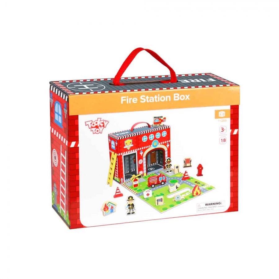 Tooky Toys Πυροσβεστικός Σταθμός TY203 (6970090048111)