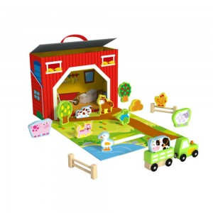 Tooky Toys Ξύλινη Φάρμα TY201 (6970090048159) Tooky Toys Ξύλινη Φάρμα TY201 (6970090048159)